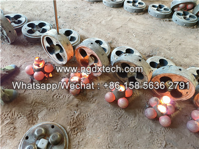 Grinding Ball Mold For Foundry Plant